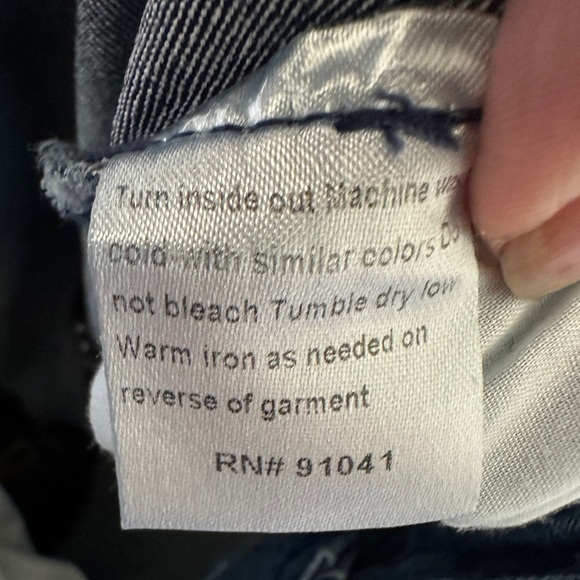 VIA RITINA JEANS SPARKLE & LEOPARD PRINT SZ.4 STRETCH - Picture 9 of 9